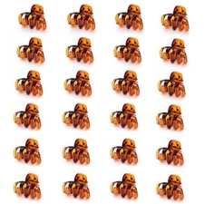 Mini Small Hair Claw Clips 1.2" for Thin Hair No-Slip Hair Styling Accessories