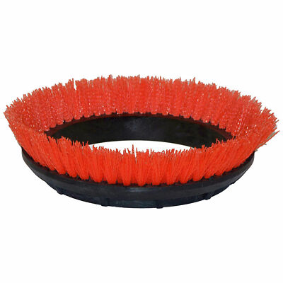 Oreck 12'' Scrub Brush for Orbiter Floor Machine Orange