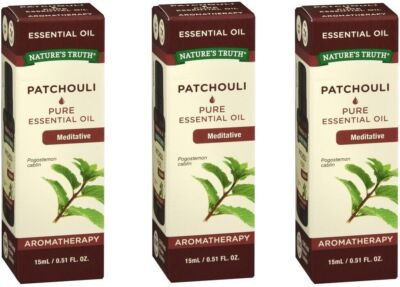 Nature's Truth Essential Oil Patchouli Pure Aromatherapy Oil 15mL (3 Pack)