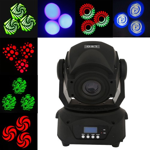 90W Moving Head Light Beam LED DMX Stage DJ Gobo Light Disco Party Light Uplight