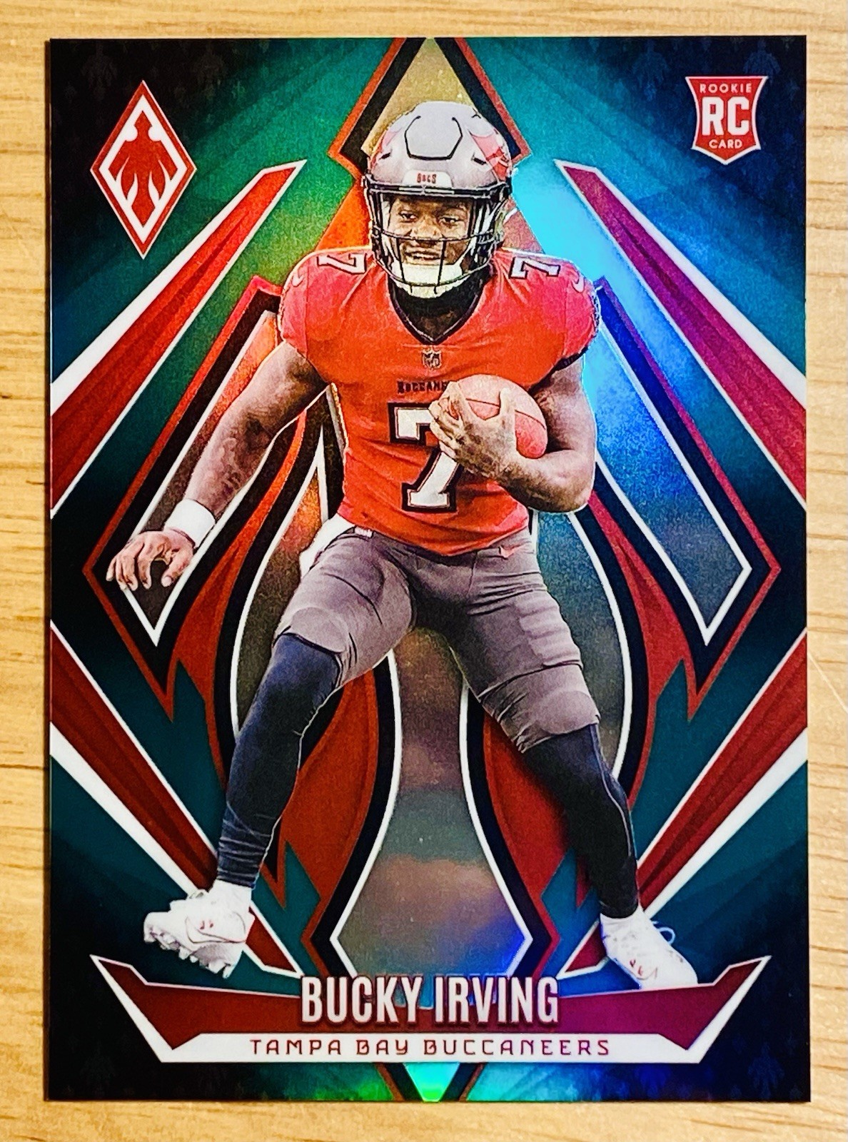 2024 Panini Phoenix Green Fade Rookie RC #166 BUCKY IRVING Buccaneers /199