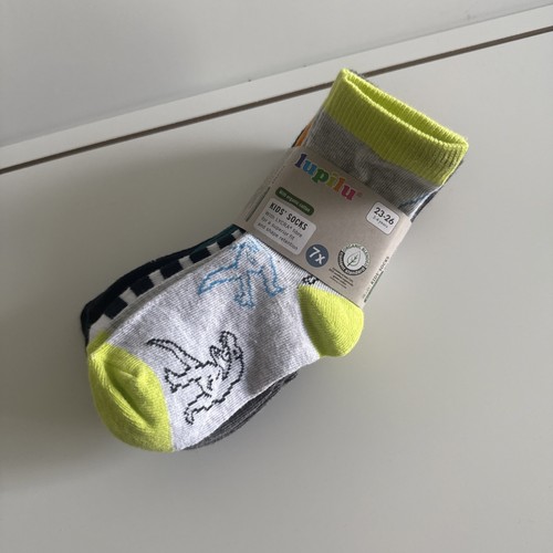 Lupilu Kids 7 Pack Socks Size 2-4 Years/ 7 Pairs