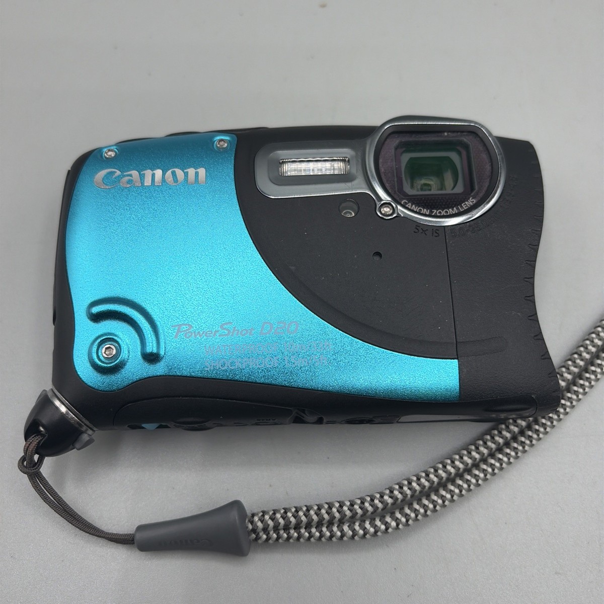 Canon Powershot D20 Waterproof Shockproof GPS Digital Camera 12.1