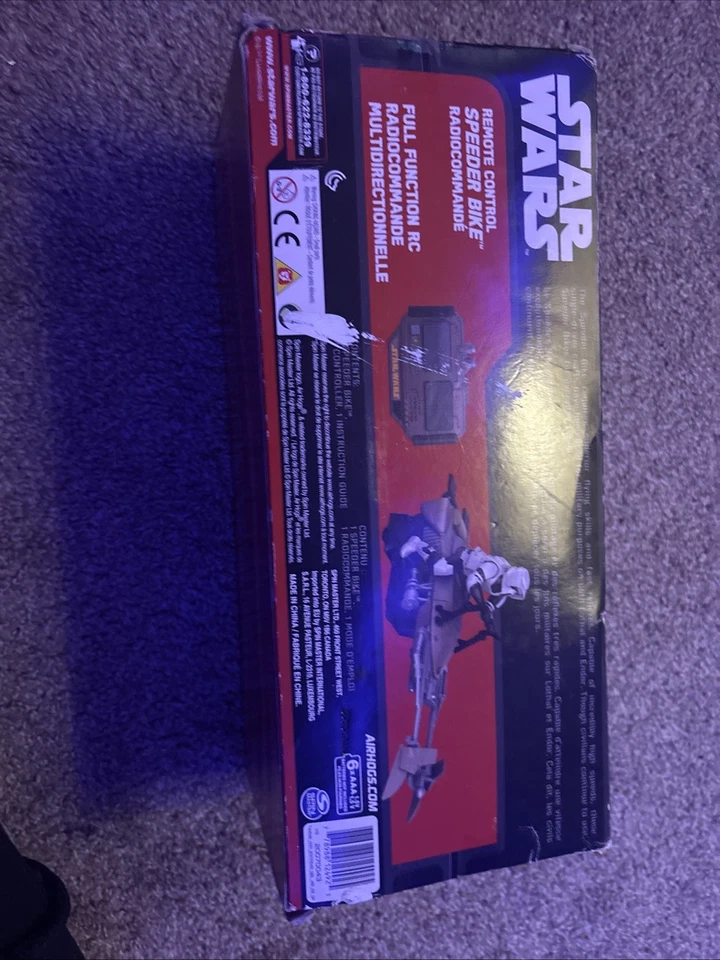 Speeder Bike Scout R/C Remote Control Star Wars Disney Air Hogs Spin Master 2016 - Image 3 of 4