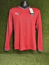 World Cup 2026 Puma Portugal Long Sleeve Home Jersey - Sizes Small, Medium