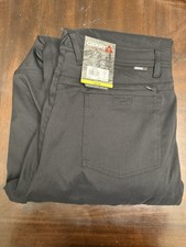 New Gerry Men  s Venture Fleece Lined Pants Black 32x32