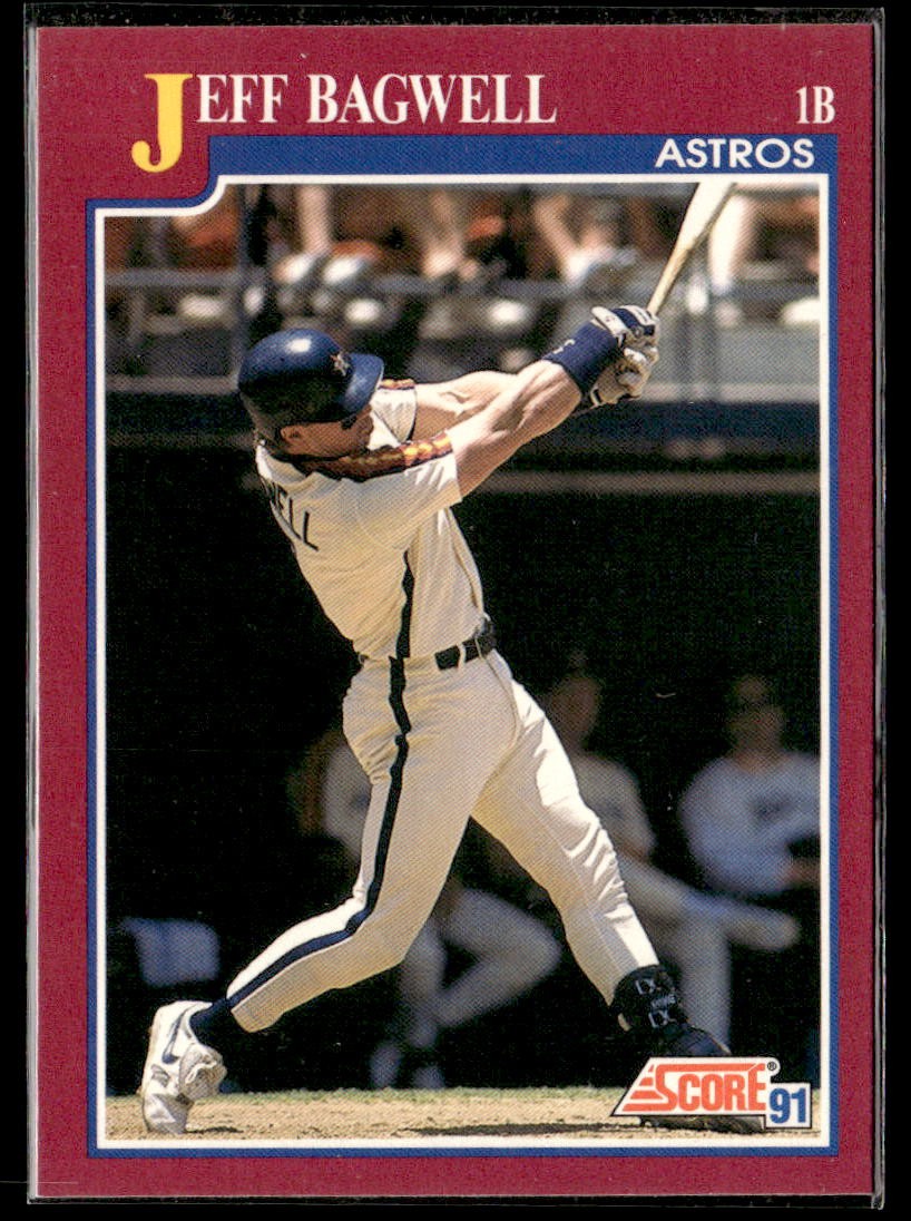 1991 Score Jeff Bagwell #96T HOF Rookie Card RC