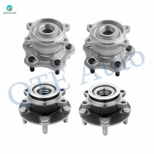 Set of 4 Front-Rear Wheel Hub Bearing Assembly For 2008-2013 Nissan Rogue AWD