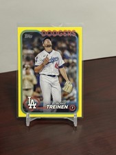 Blake Treinen Yellow 2024 Topps Update US196 Los Angeles Dodgers