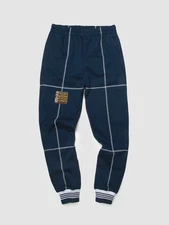 AACA Joggers w/ Color Contrast Stitch | Retro 90s Hip Hop Sweatpants Multicolor