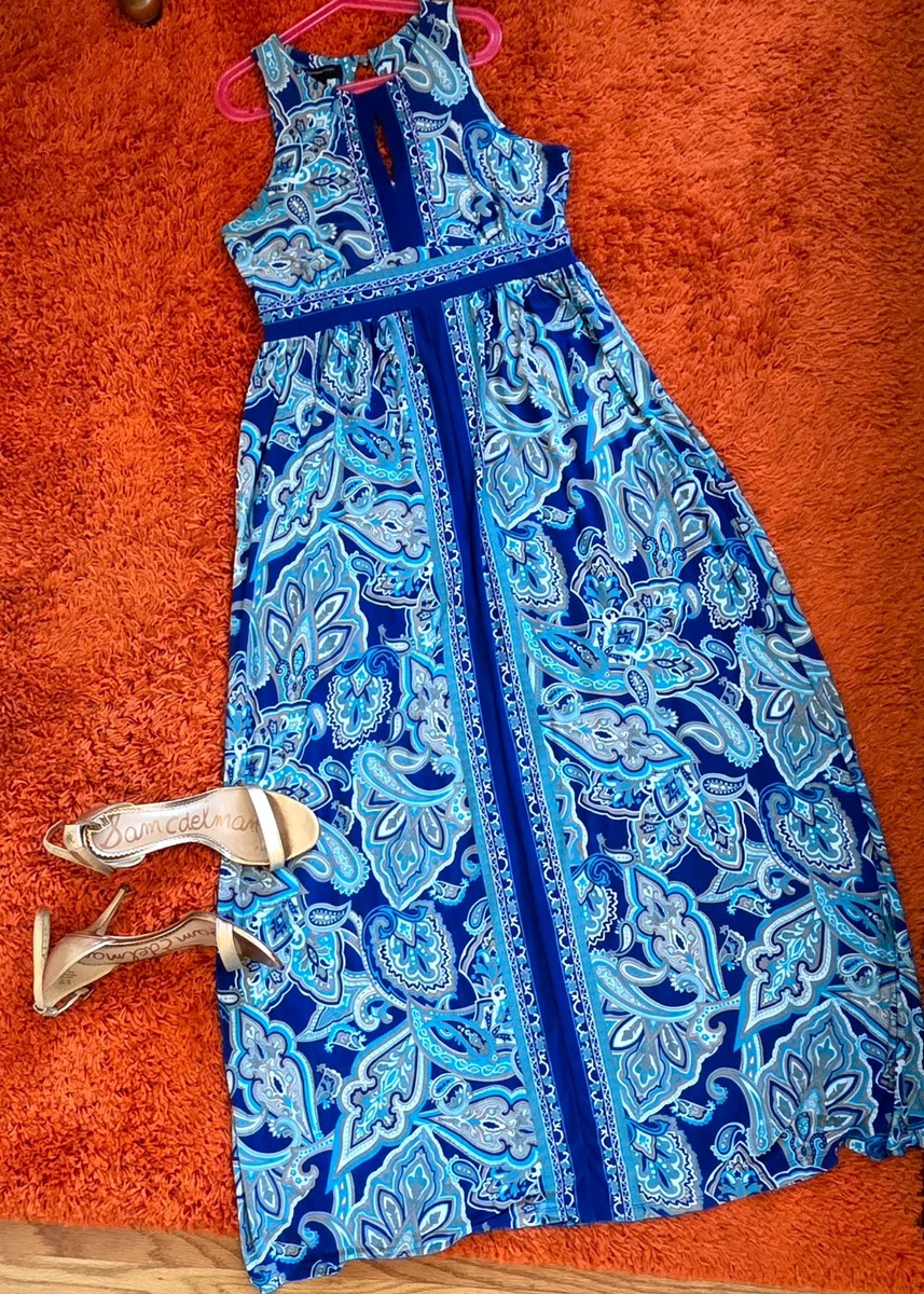 knee length dresses for ladies Inc International Concepts Petite Off The Shoulder Printed Maxi Dress main image 0