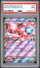 2025 POKEMON DRI EN-DESTINED RIVALS #081 TEAM ROCKET'S MEWTWO EX PSA 9