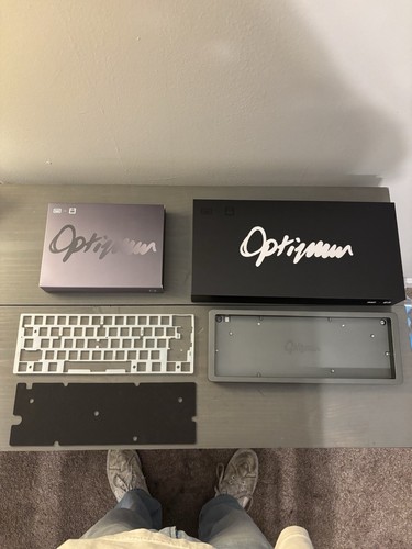 Optimum X Wooting Case And Keycap Set (1st Batch) W/ Silicone Damper And FoamPad - 第 1/5 張圖片