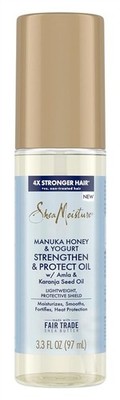 (3 PACK) Shea Moisture Manuka Honey + Yogurt Strengthen Oil 3.3oz