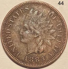 1883 Indian Head Penny Cent