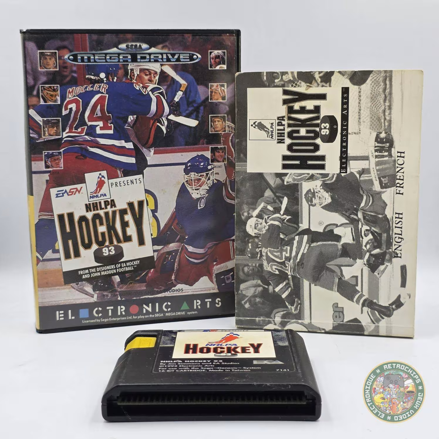 NHLPA Hockey 93 MEGADRIVE 