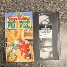Warner Home Video How Bugs Bunny Won the West VHS NTSC Animation/Anime