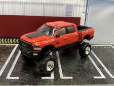 2017 Dodge Ram 2500 Power Wagon Lifted 4x4 Truck 1/64 Diecast Custom Greenlight