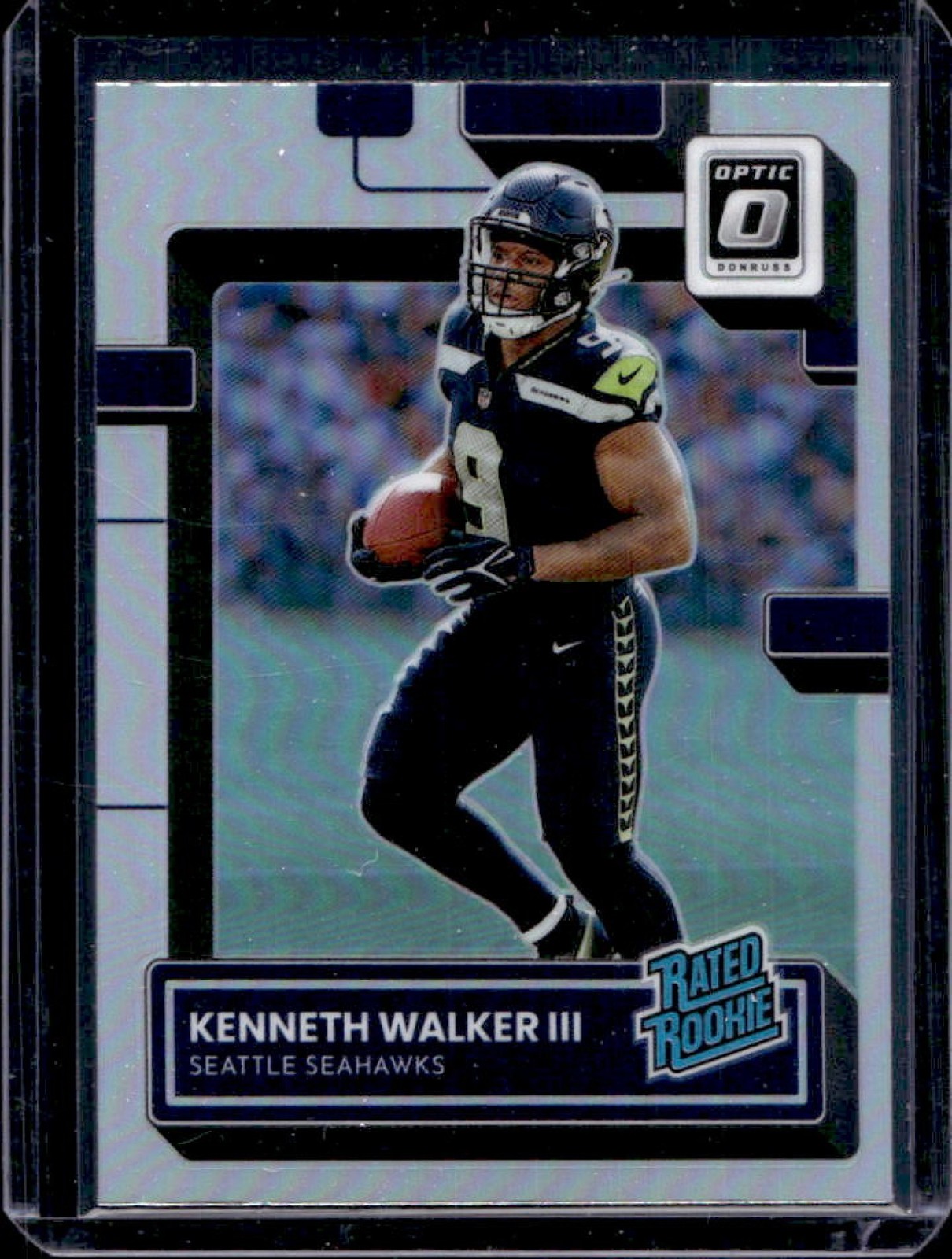 2022 Donruss Optic Kenneth Walker III Holo Rated Rookie #218 Seahawks