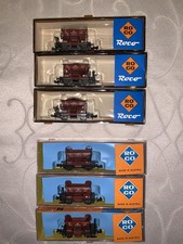 Roco Spur N 2301 Schotterwagen Talbot Stuttgart 3x beladen, 3x unbeladen in OVP