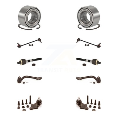 Bearing Lower Ball Joint Outer Inner Tie Rod  Link Front Kit (10Pc) For Hyu