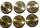 SIX (6) 2007-P $1 George Washington Presidential Dollars - FAST FREE SHIPPING — photo 1