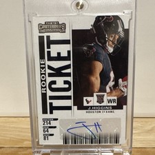 Jayden Higgins - Select Rookie Autograph #11 Houston Texans