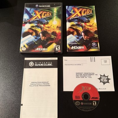 XGRA: Extreme-G Racing (Nintendo GameCube, 2003) CIB Manual & Reg Card - Tested