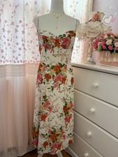 Reformation Juliette Midi Dress Tropique floral Size 12