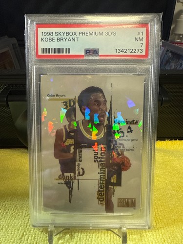 Kobe Bryant 1998 Skybox Premium 3D's card