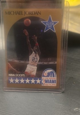 1990-91 NBA Hoops - All-Star Game Michael Jordan #5