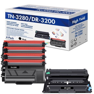 XXL Toner+Trommel Compatible With Brother TN-3280 DR-3200 MFC-8880DN 8480DN 8680