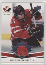 2014 Upper Deck Team Canada Juniors Jerseys Melodie Daoust #203 0o5t