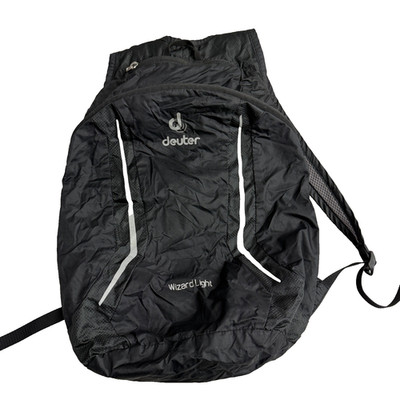 Deuter Wizard Light Backpack Black Silver Packable Lightweight Small Cycling