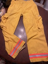 TOPPS WildLand Firefighter Nomex Pants 36x32 PA12-5648  Yellow