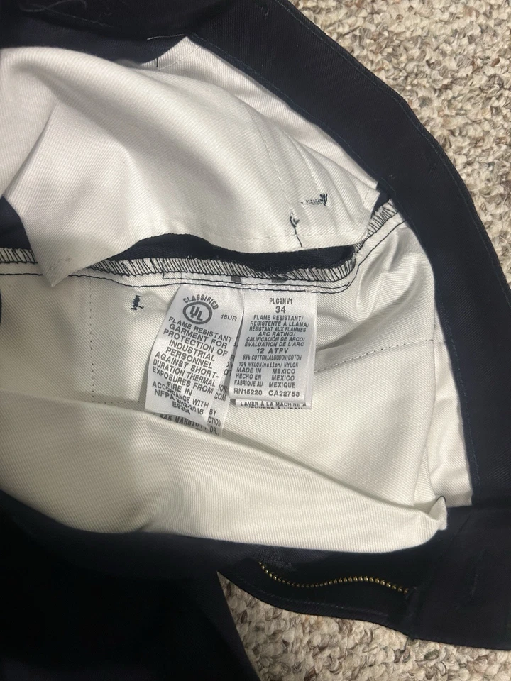Bulwark FR Pants Size 34x30 - Image 3 of 3