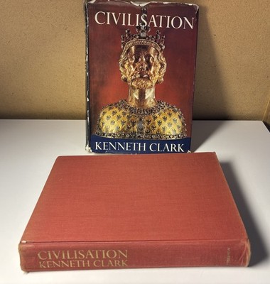 1969 1st  Edition Hardcover & 1970 Posters for Civilization by Sir Kenneth Clark