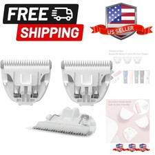 3-Packs Home Professional Pet Dog Cat Grooming Clipper Replacement Blades Only