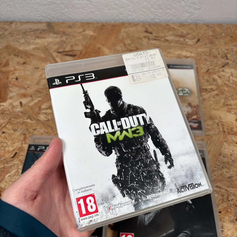 LOTTO 4 GIOCHI CALL OF DUTY PLAYSTATION 3 COMPLETO ITALIANO TESTED - Immagine 4 di 4