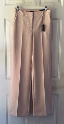 NWT Express Blush Color Editor Style Dress Pants Size 10 Regular Straight Leg