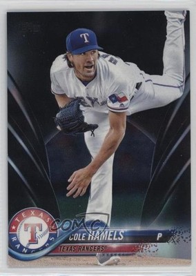 2018 Topps Black 18/67 Cole Hamels #371 2d9