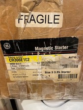 GE CR306E102 NEMA SIZE 3  Magnetic Starter W/ Thermal Overload 3 PHASE 120V COIL