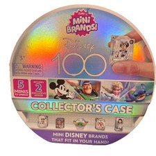 Mini Brands Exclusive Disney 100 Platinum Collectors Case Zuru 5 Minis Sealed 