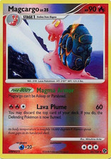 Magcargo 45/106 Reverse Holo Pokémon Card 🔥 Magma Armor Lava Plume