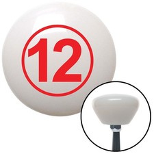 Red Ball 12 White Retro Shift Knob W M16x1.5 Insert Shifter Auto Manual Brody Red Ball 12 White Retro Shift Knob W M16x1.5 Insert Shifter Auto Manual Brody