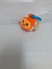 Ty Beanie Ballz ❤️ Bubbles The Fish 4" Keyclip Plush New MWMT's