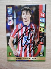 Robin Le Normand autograph signed trading card Topps Atletico Madrid