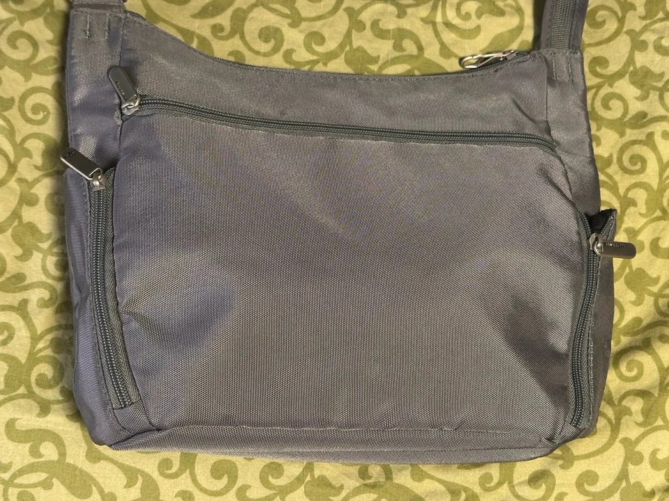 Travelon Gray Crossbody Travel Handbag - Image 2 of 4