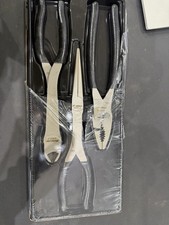 Snap-on Tools Usa New Black 3pc Soft Grip Heavy-duty Pliers Set Pl330acfbk 11 Snap-on Tools Usa New Black 3pc Soft Grip Heavy-duty Pliers Set Pl330acfbk 11