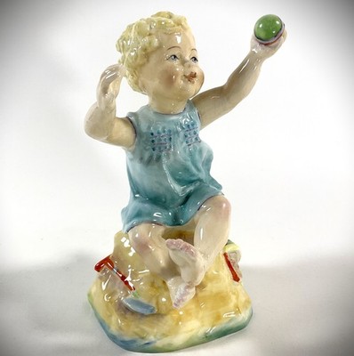 Royal Worcester Figurine Sabbath's Child #3256 Freda Doughty 1960s 5'' Sunday EUC